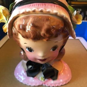 Geo Z Lefton Head Vase